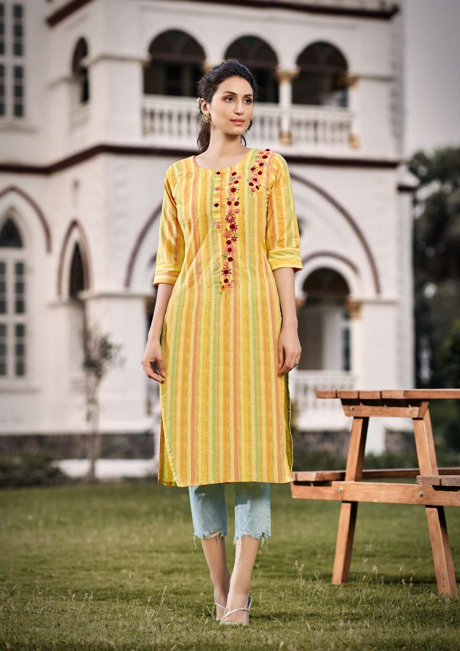 Parra Studio-Mastani Vol 1-Cotton-HandWork-Mirror-Work-Kurti-1002